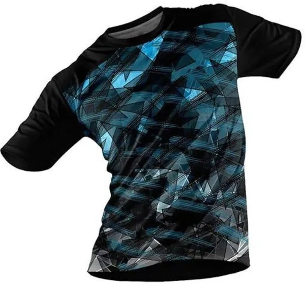 Black_Polyester_Half_Sleeve_Round_Neck_Printed_Regular_T-Shirt_For_Men