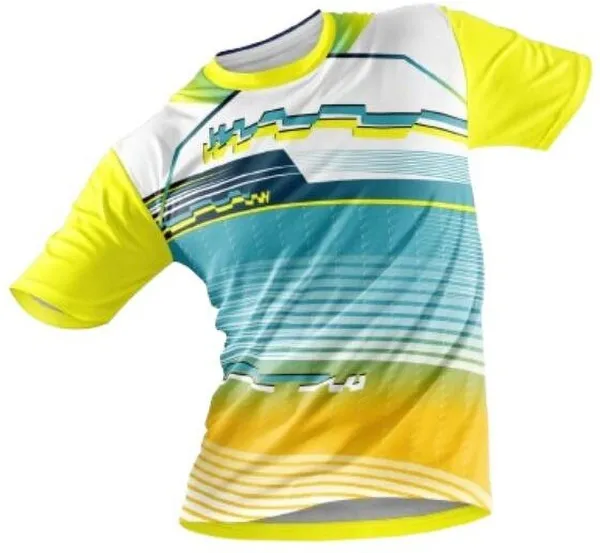 Yellow_Polyester_Half_Sleeve_Round_Neck_Printed_Regular_T-Shirt_For_Men