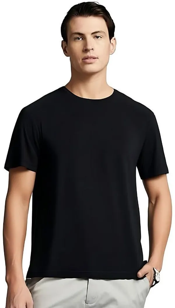 Pack_Of_3_Multicolor_Polyester_Half_Sleeve_Round_Neck_Solid_Regular_T-Shirt_For_Men