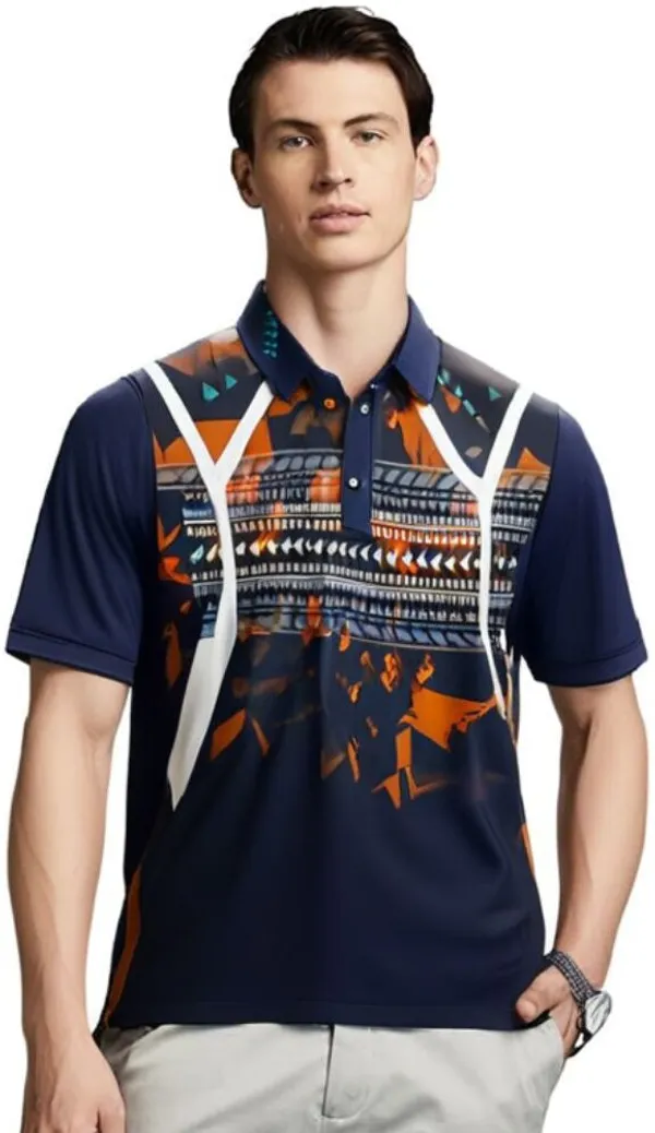 Multicolor_Polyester_Half_Sleeve_Polo_Neck_Printed_Regular_T-Shirt_For_Men
