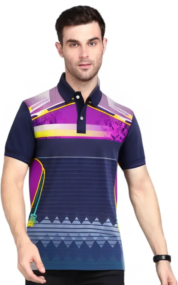 Multicolor_Polyester_Half_Sleeve_Polo_Neck_Printed_Regular_T-Shirt_For_Men