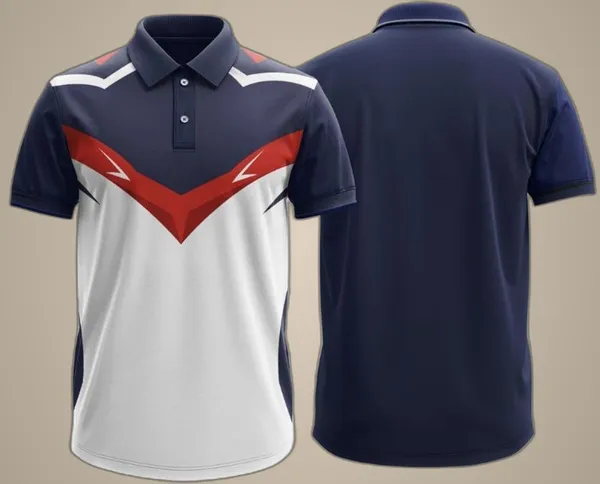 Blue_Polyester_Half_Sleeve_Polo_Neck_Printed_Regular_T-Shirt_For_Men