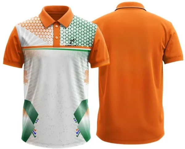 Blue_Polyester_Half_Sleeve_Polo_Neck_Printed_Regular_T-Shirt_For_Men