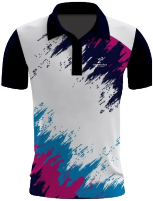 Black_Polyester_Half_Sleeve_Polo_Neck_Printed_Regular_T-Shirt_For_Men