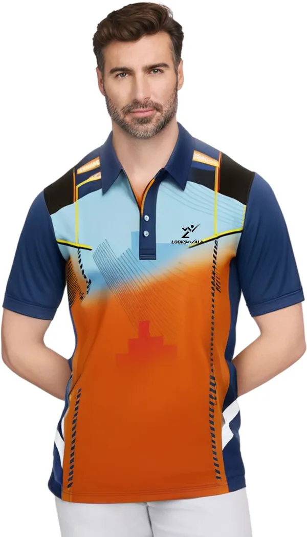 Multicolor_Polyester_Half_Sleeve_Polo_Neck_Printed_Regular_T-Shirt_For_Men