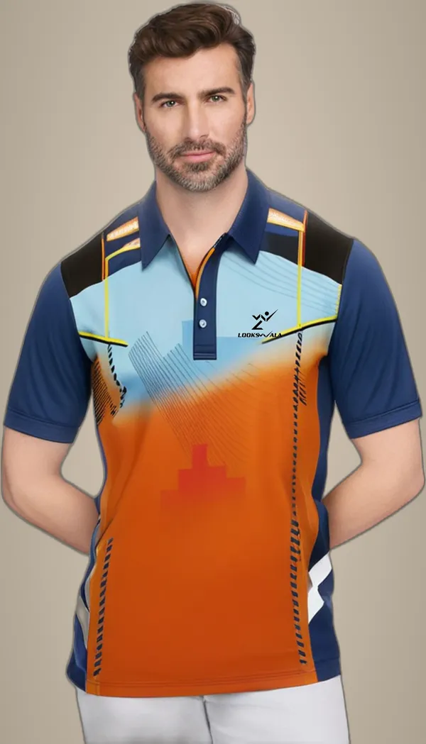 Multicolor_Polyester_Half_Sleeve_Polo_Neck_Printed_Regular_T-Shirt_For_Men