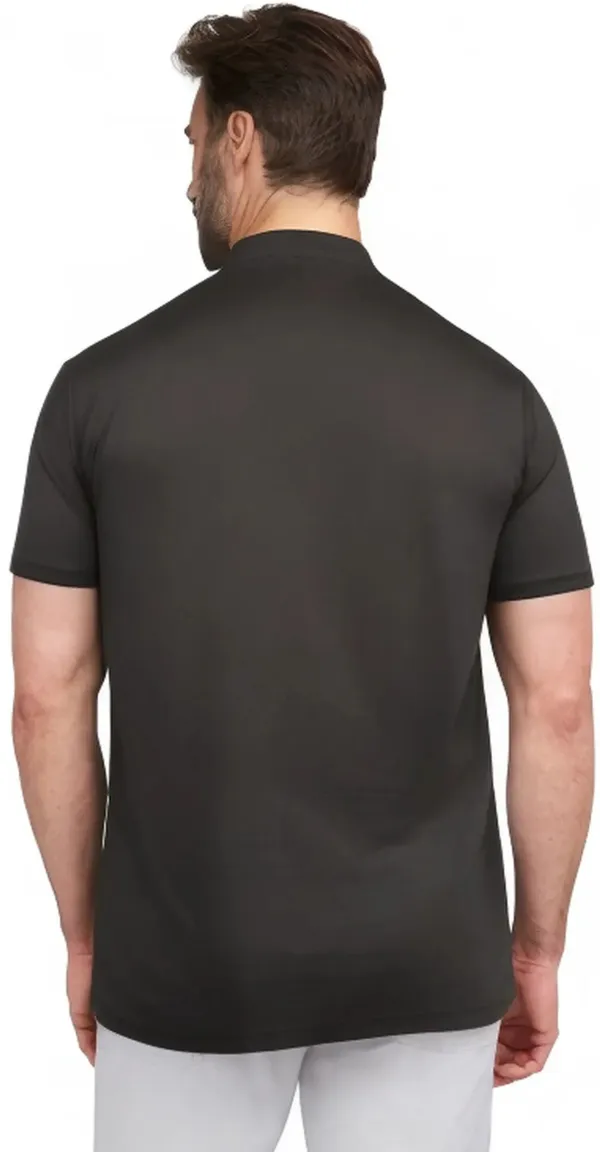 Black_Polyester_Half_Sleeve_Polo_Neck_Printed_Regular_T-Shirt_For_Men