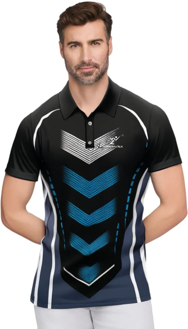 Black_Polyester_Half_Sleeve_Polo_Neck_Printed_Regular_T-Shirt_For_Men
