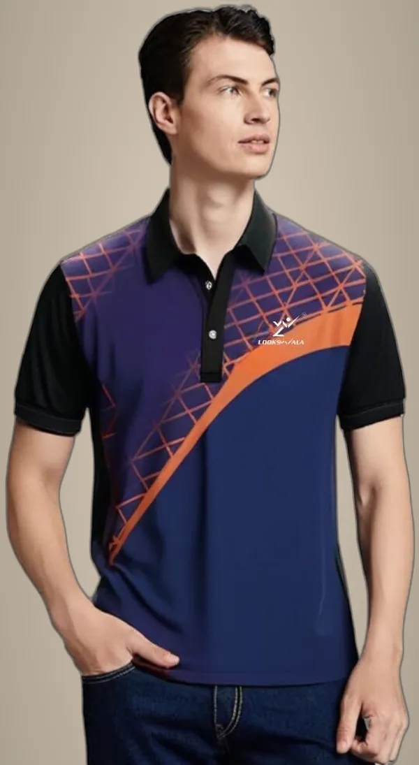 Multicolor_Polyester_Half_Sleeve_Polo_Neck_Printed_Regular_T-Shirt_For_Men
