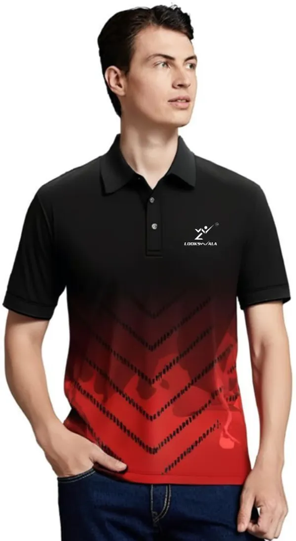 Multicolor_Polyester_Half_Sleeve_Polo_Neck_Printed_Regular_T-Shirt_For_Men