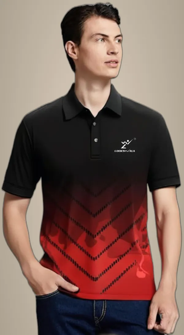 Multicolor_Polyester_Half_Sleeve_Polo_Neck_Printed_Regular_T-Shirt_For_Men
