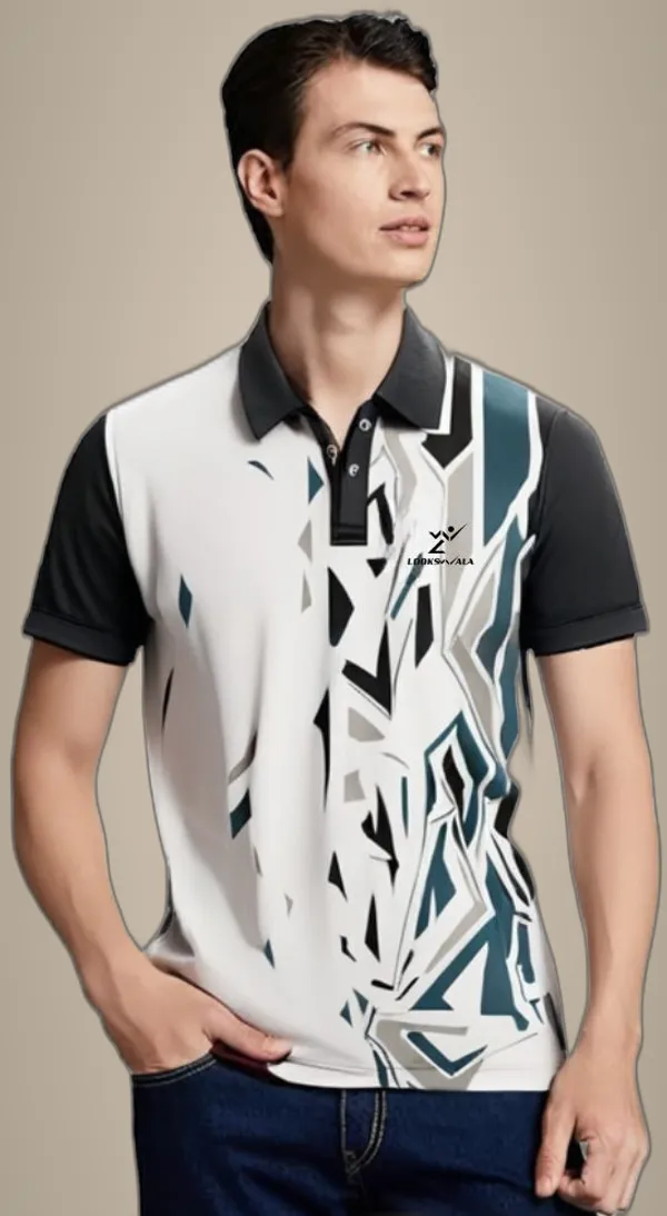 Multicolor_Polyester_Half_Sleeve_Polo_Neck_Printed_Regular_T-Shirt_For_Men