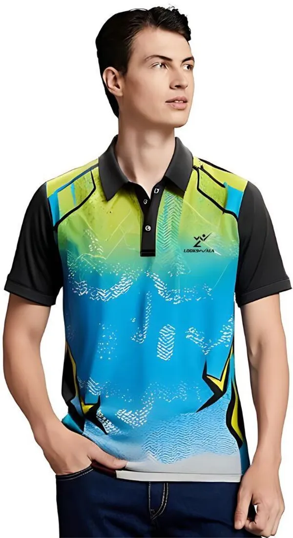 Multicolor_Polyester_Half_Sleeve_Polo_Neck_Printed_Regular_T-Shirt_For_Men
