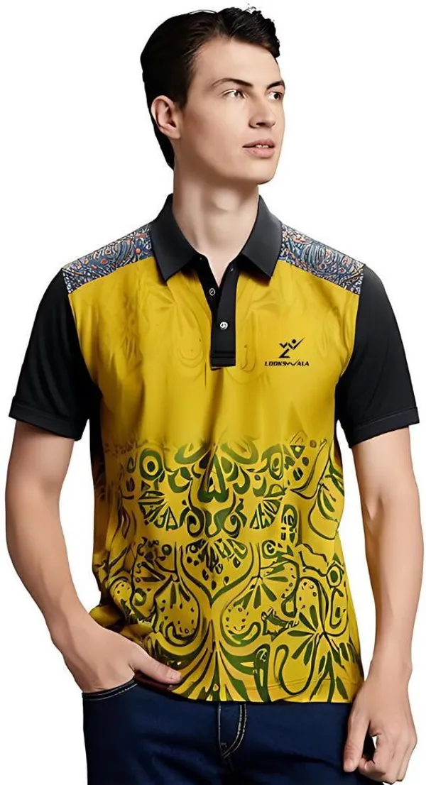 Multicolor_Polyester_Half_Sleeve_Polo_Neck_Printed_Regular_T-Shirt_For_Men