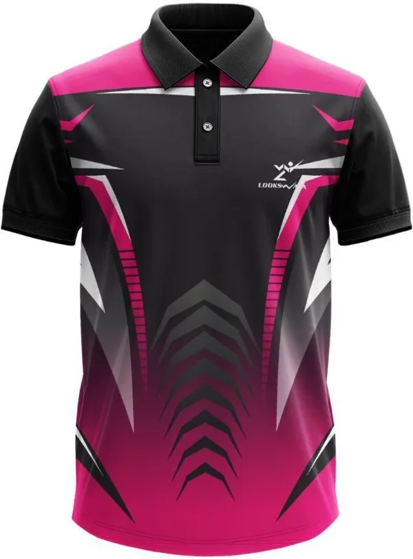 Purple_Polyester_Half_Sleeve_Polo_Neck_Printed_Regular_T-Shirt_For_Men