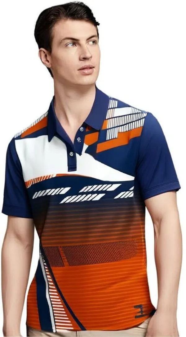 Multicolor_Polyester_Half_Sleeve_Polo_Neck_Printed_Regular_T-Shirt_For_Men