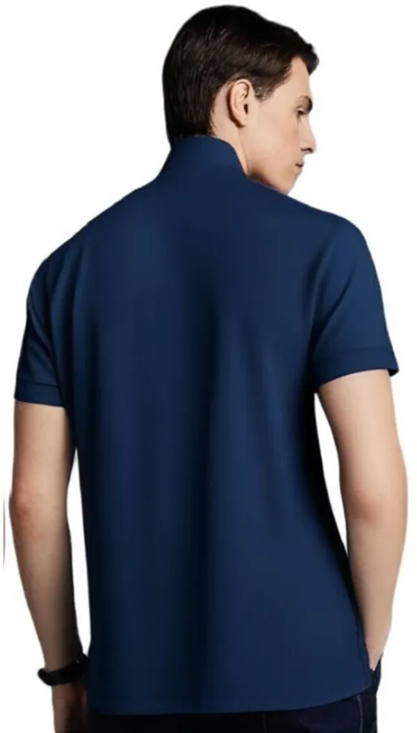 Blue_Polyester_Polo_Printed_Half_Sleeve_Regular_T_shirt_For_Men