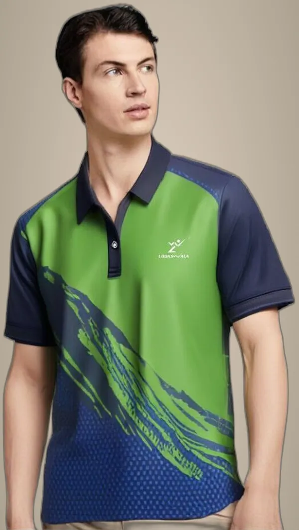 Multicolor_Polyester_Half_Sleeve_Polo_Neck_Printed_Regular_T-Shirt_For_Men