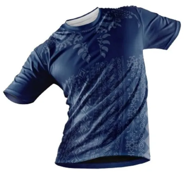 Blue_Polyester_Half_Sleeve_Round_Neck_Printed_Regular_T-Shirt_For_Men