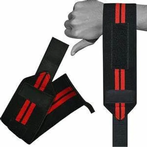 Red_Premium_Wrist_Band_For_Men_Gym_(2_Pcs,18_Inch)__Wrist_Support_For_Straps_Workout