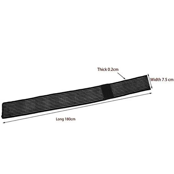 Black_2Pcs_Extra_Long_Elastic_Knee_Wrap_For_Men_Compression_Bandage_Brace_Support_For_Legs,_Plantar_Fasciitis,_Stabilising_Ligaments,_Joint_Pain