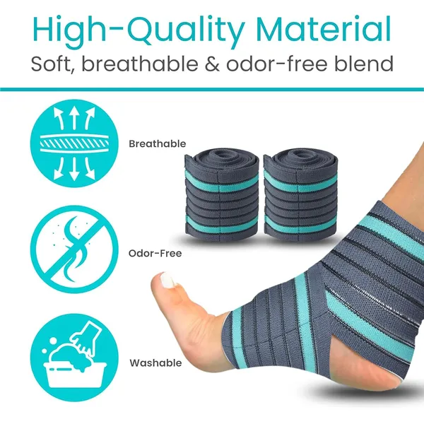Grey_Elastic_Knee_Compression_Bandage_Wraps_(Pack_Of_2)_Support_For_Ankle,_Knee,_Elbow_Pain_Relief,_Sports_&_Workout_|_Can_Be_Used_For_Squats_And_Powerlifting