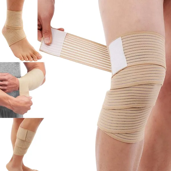 Skin_2Pcs_Extra_Long_Elastic_Knee_Wrap_Compression_Bandage_Brace_Support_For_Legs,_Plantar_Fasciitis,_Stabilising_Ligaments,_Joint_Pain_Arthritis