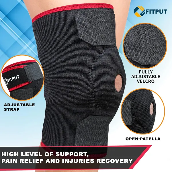 Red_Knee_Cap_For_Men_Sports(1_Pair),_Breathable_Knee_Support_For_Men_Gym_Workout_Running_Arthritis_Knee_Brace_For_Ligament_Tear_Knee_Caps_For_Women_For_Pain_Relief