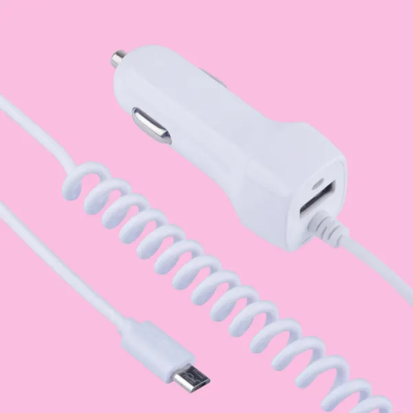 Car_Charger_Lighter_Socket_5V/2A_Usb_Android_Interface_For_Phone_Tablet