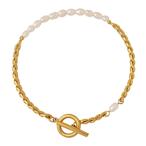 Golden_Pvd_Plated_Stainless_Steel_&_Freshwater_Pearl_Bracelet_For_Women