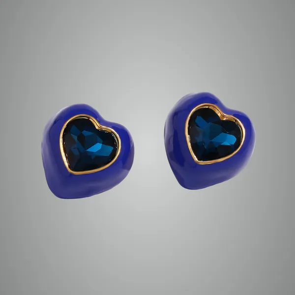Blue_Pvd_Plated_Stainless_Steel_Earrings_For_Women
