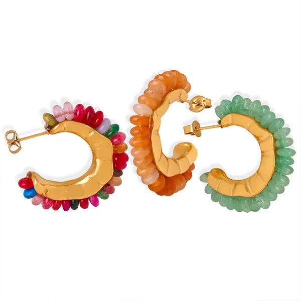 Green_High_Polishing_Pvd_Plated_Stainless_Steel_Hoops_For_Women