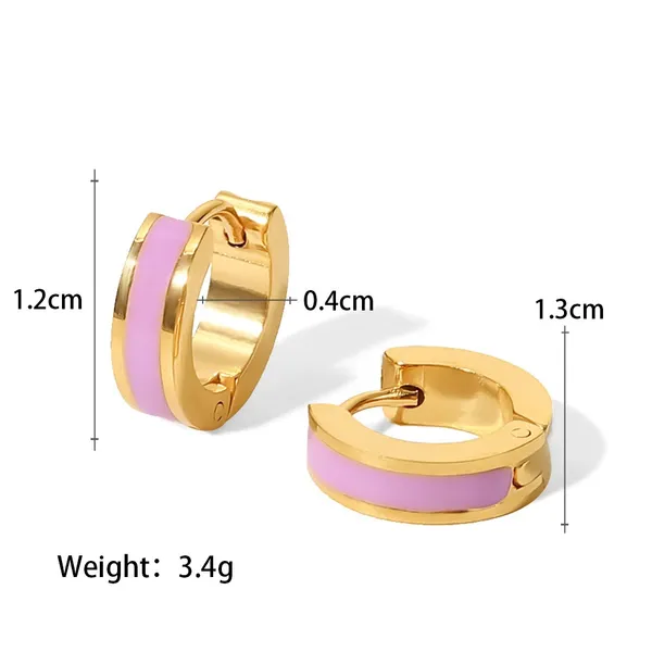 Purple_Pvd_Plated_Stainless_Steel_Mini_Hoops_For_Women