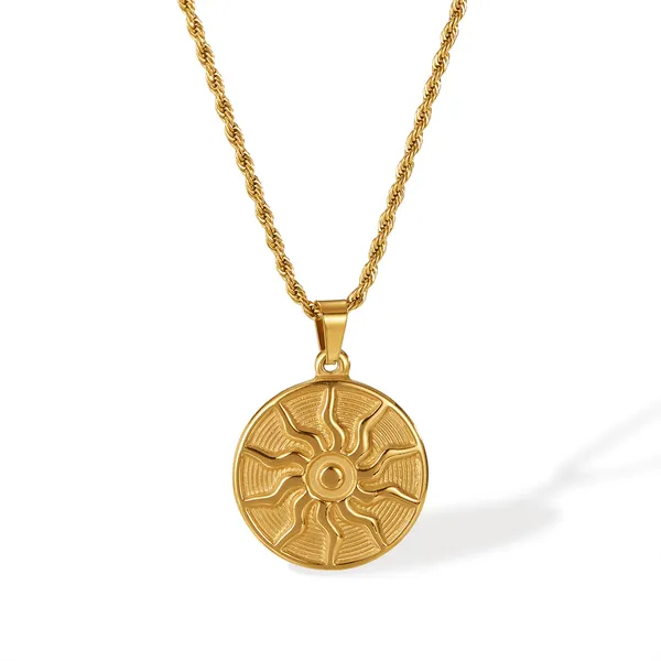 Golden_Pvd_Plated_Stainless_Steel_Pendant_For_Women