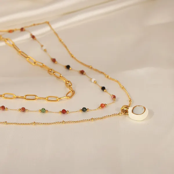 Golden_High_Polishing_Pvd_Plated_Stainless_Steel_Layered_Necklace_For_Women