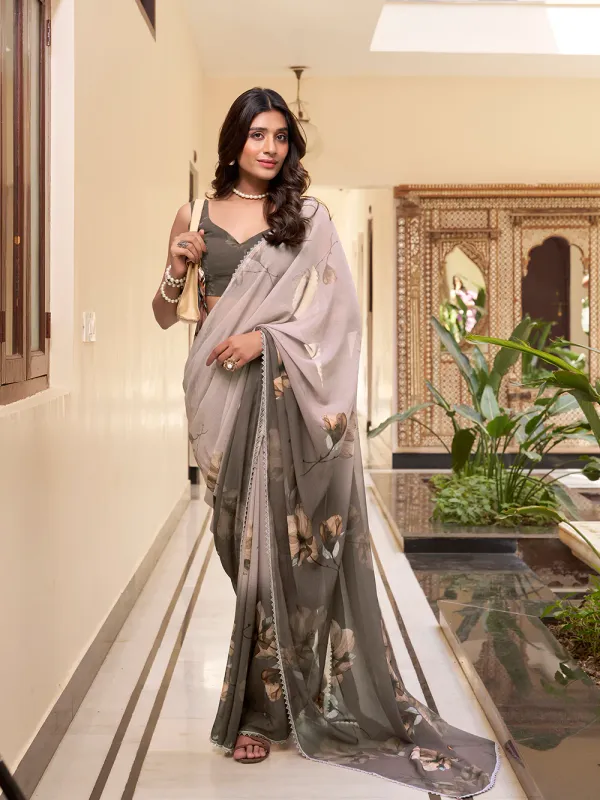 Coffee_Weightless_Printed_Saree_|_Floral_Lace_Border_Ethnic_Drape