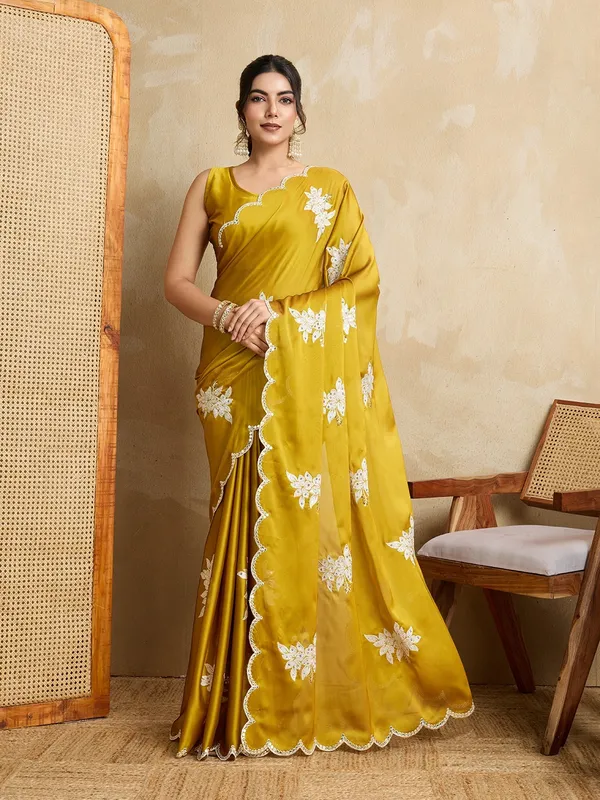 Mustard_Yellow_Soft_Rangoli_Silk_Saree_with_Sequins_Embroidery_&_Cutwork_Border_–_Wedding_&_Festive_Wear