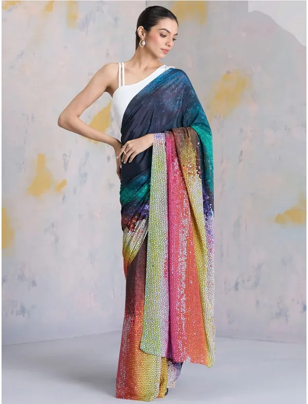 Ombre_Multicolor_Printed_Satin_Saree_with_Blouse_Piece