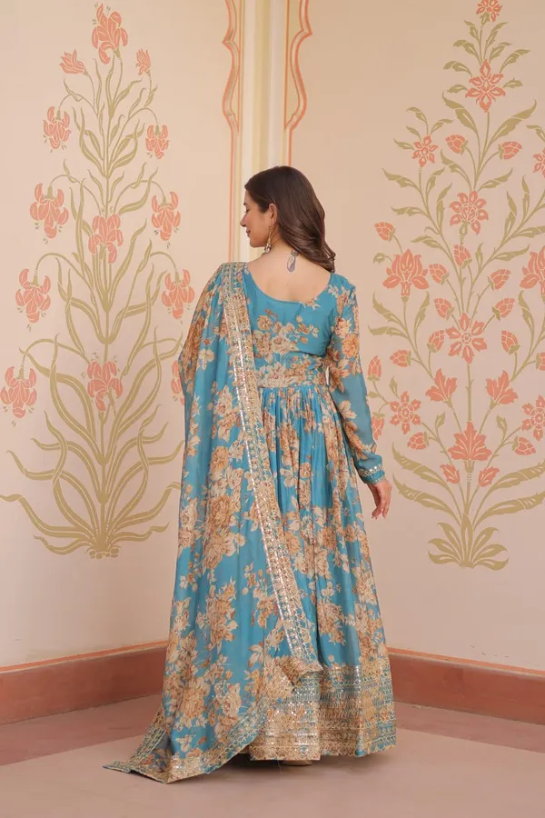 Blue_Russian_Silk_Gown_&_Dupatta_Set_–_Embroidered_Sequins_Elegance