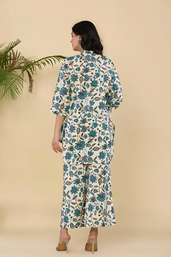Blue_Bloom_Cotton_Co-ord_Set_Slim_Fit_Floral_Top_&_Pant