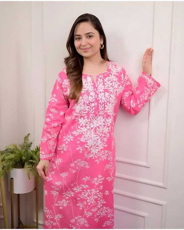 Blush_Bloom_Pink_Mul_Mul_Cotton_Chikankari_Kurta