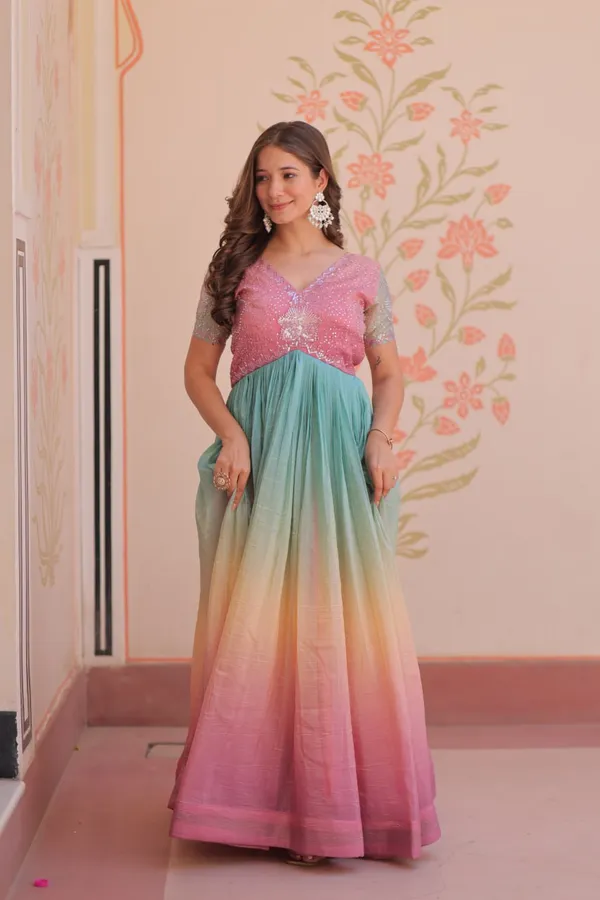 Dusty_Rose_Embroidered_Gown_with_Green_to_Peach-Pink_Ombre_Flair