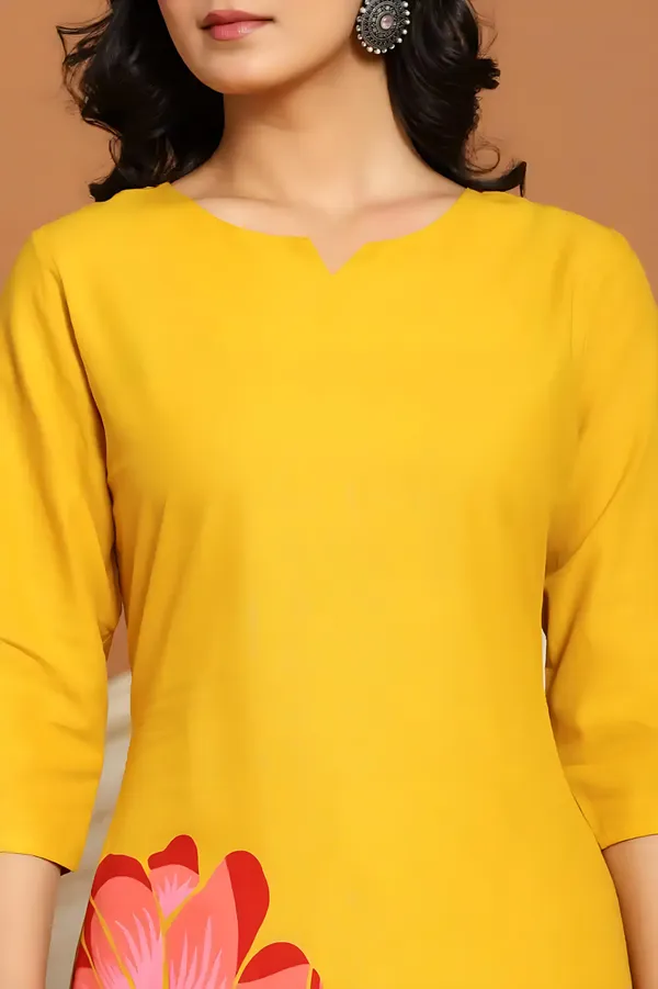 Mustard_Co-ord_Set_–_Hand-Painted_Floral_Elegance