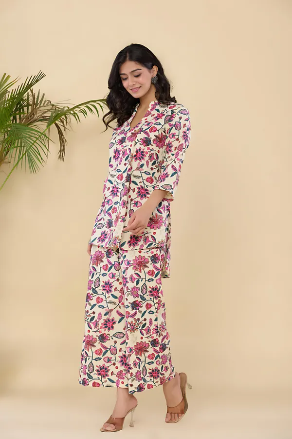 Pink_Blossom_Cotton_Co-ord_Set_Slim_Fit_Floral_Top_&_Pant