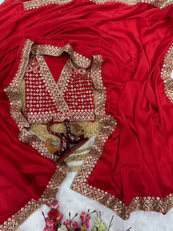Red_Rangoli_Silk_Sequins_Saree_with_Embroidered_Blouse_–_Festive_Karwa_Chauth_Special