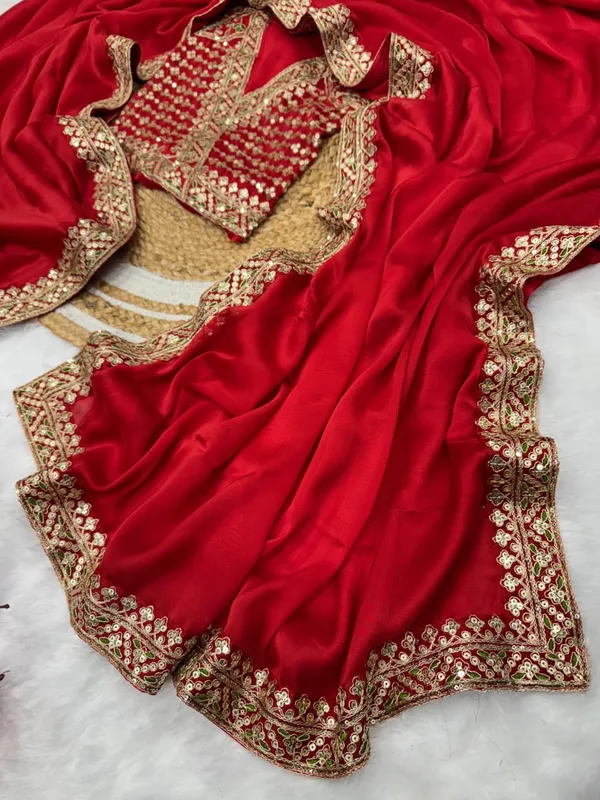 Red_Rangoli_Silk_Sequins_Saree_with_Embroidered_Blouse_–_Festive_Karwa_Chauth_Special
