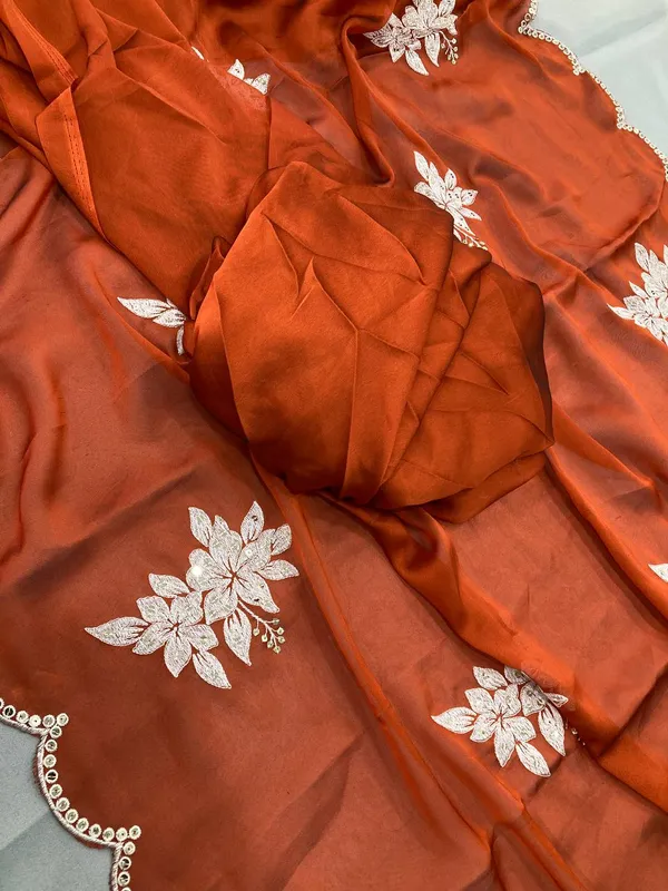 Rust_Red_Party_Wear_Soft_Rangoli_Silk_Saree_with_Sequins_Embroidery_&_Cutwork_Border