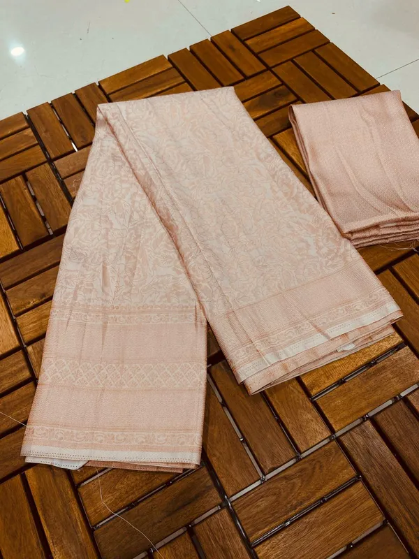 Peach_Kubera_Pattu_Silk_Saree_|_Ethnic_Saree_for_Women