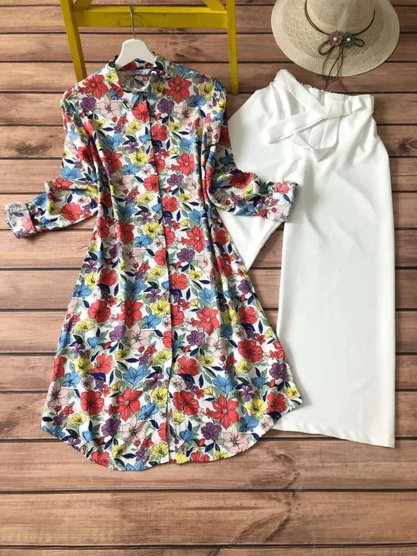 Multicolor_Rayon_Digital_Printed_Kurti_&_Palazzo_Set_For_Women_&_Girls