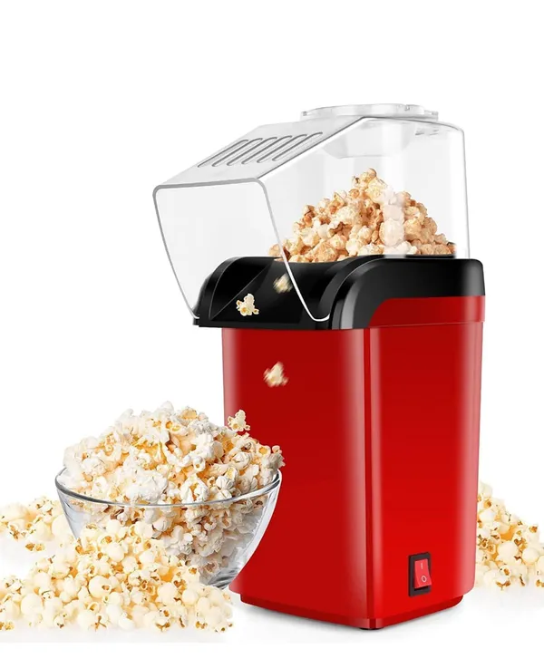 Red_Electric_Oil-Free_Popcorn_Maker_with_High-Speed_Heating_for_Kitchen